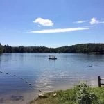 Lake Garfield in Monterey, MA