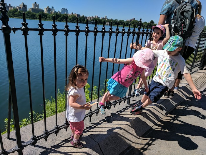 summer staycation nyc, kids outside central park water summer